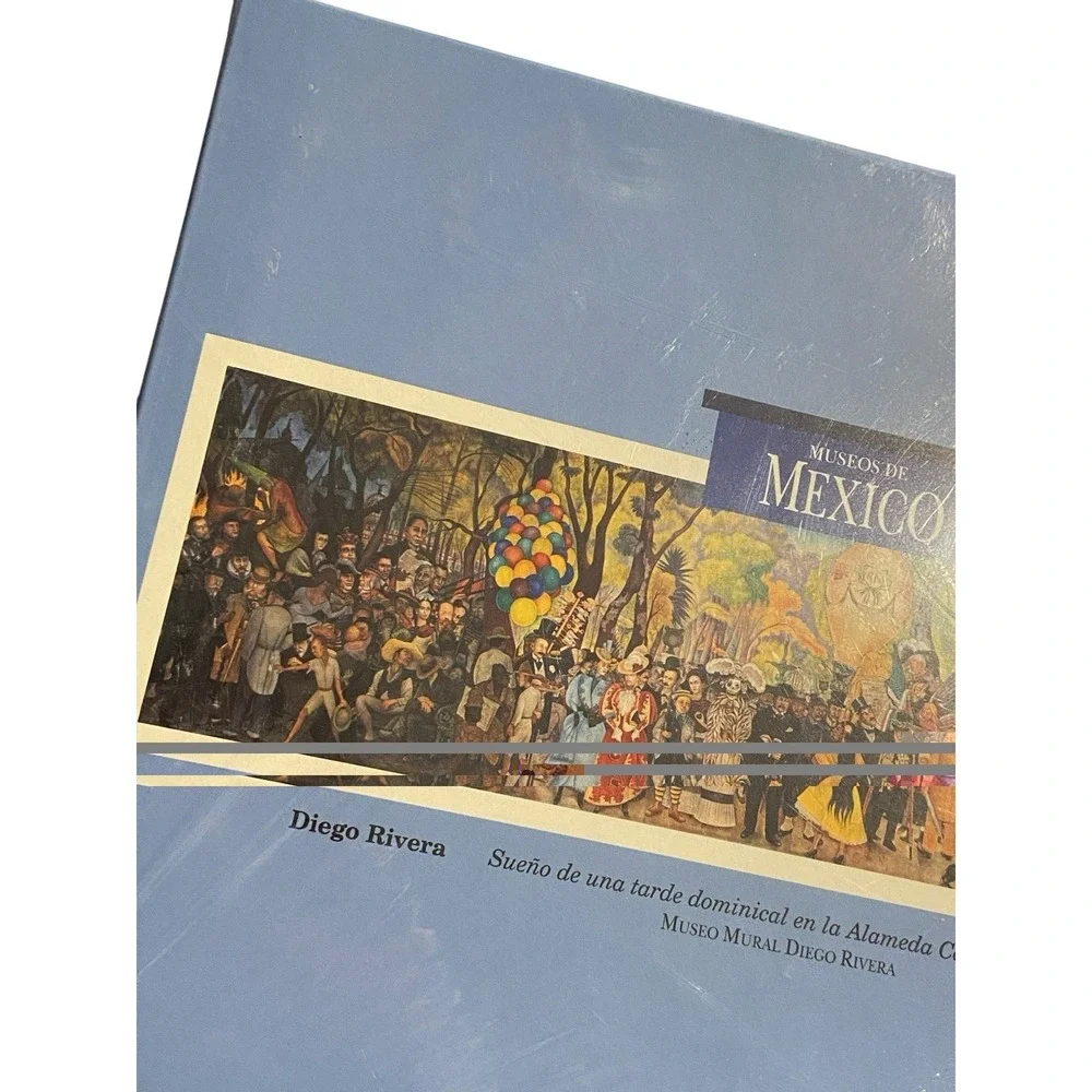 Diego Rivera Alameda Central 500 Piece Jigsaw Puzzle Museos De Mexico Inba